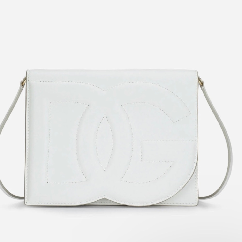 Dolce& Gabbana 🤍 Calfskin DG Logo Bag crossbody bag